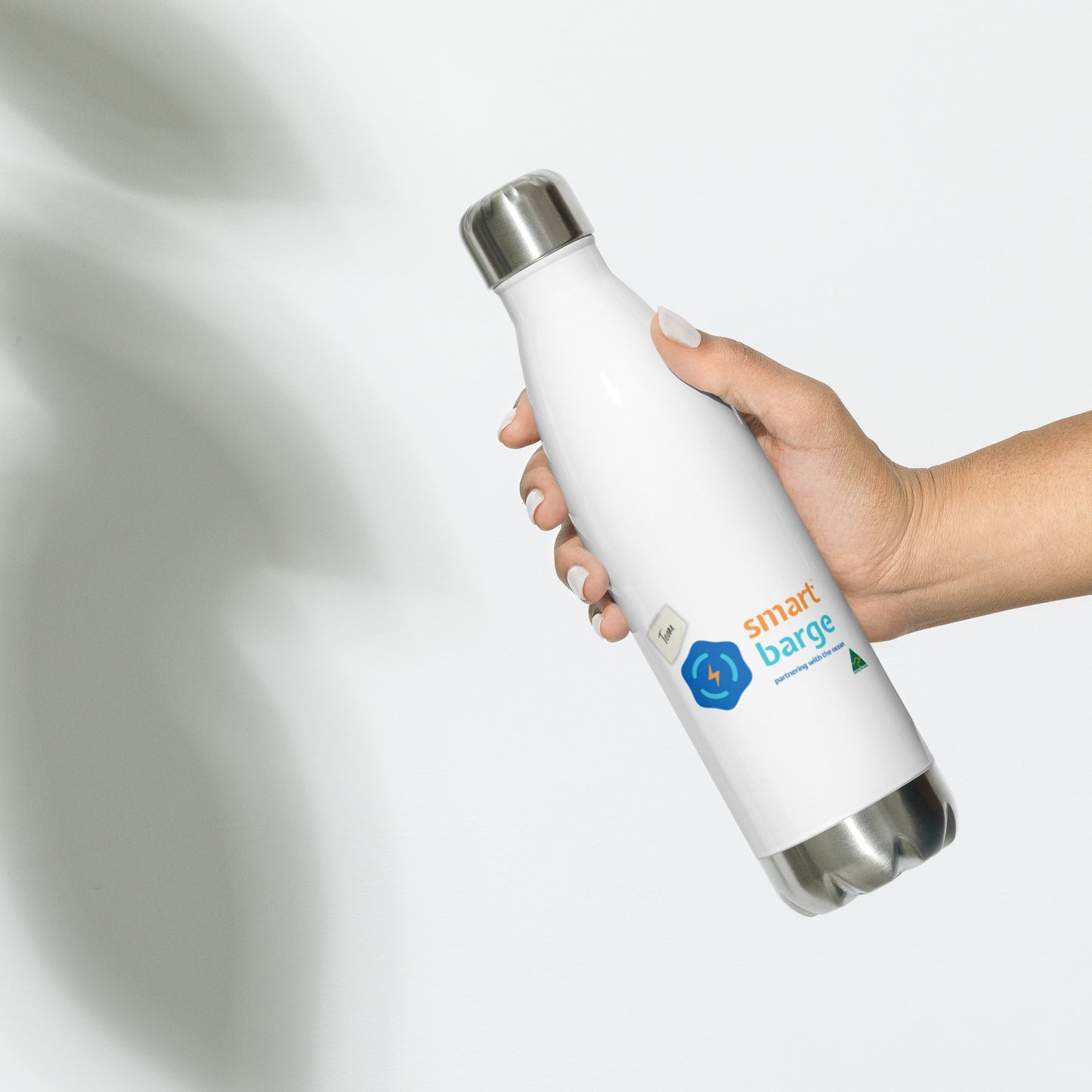 Smart Barge 'Partnering With The Ocean' Stainless Water Bottle